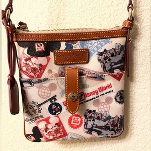 Retired Disney Dooney & Bourke  letter carrier Crossbody bag WDW